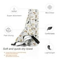 thumbnail image 3 of KLL I Love Dogs Microfiber Beach Towel Fast Drying,Extra Large 27.5"x55" Sand Free Beach Towel Super Lightweight Towels, 3 of 8