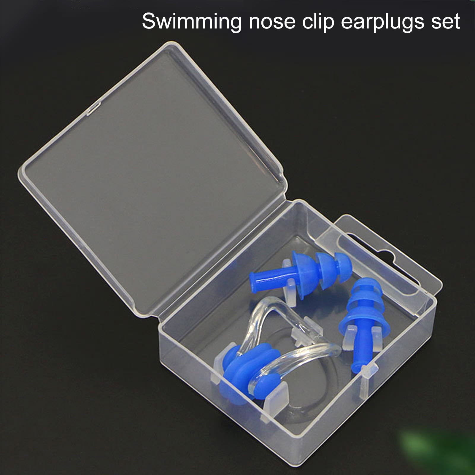 Adults 3x set Swimming Silicone Earplugs w Nose Clip ready for Summer ! 