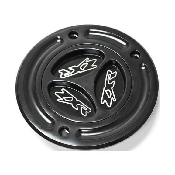 Krator Keyless Gas Cap Compatible with Kawasaki Logo Engraved Twist Off Fueltank Fuel Cap - ZX-14 ZZR1200 ZRX1200R Z1000 ZX-10R ZX-9R ZX-6RR ZX-6R 636 ZZR600 650R/ER-6 ZX1100 and More! (1995-2010)