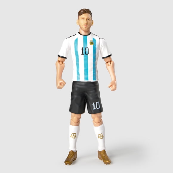 SOCKER 20cms-MESSI (SELECCIÓN ARGENTINA) FIGURA ARTICULADA SOCCER