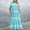 Sky Blue summer dresses, variant on Wycnly Summer Dresses for Women Dresses for Women 2025 Loose Flowy Pleated Ruffle Swing Tunic Maxi Dress with Pocket Girls Vintage Striped Print Round Neck Short Sleeve Long Sundress