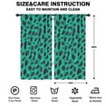 thumbnail image 2 of Blackout Kids Curtains,Leopard Print Childrens Insulated Curtains Set Of 2,Bedroom Essentials,Toddler Room Decor 42"x84"(106x213cm), 2 of 3