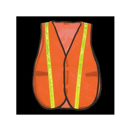 

2W 8018C Economy Mesh Safety Vest - Orange