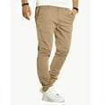thumbnail image 2 of Vedolay Mens Sweatpants Loose Baggy with Pockets Gym Sweatpants Khaki,XL, 2 of 5