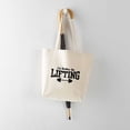 thumbnail image 5 of CafePress - I'd Rather Be Lifting Weights Tote Bag - Unisex Canvas Tote Bag, Beige, 1-Piece, 5 of 7