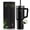 Black, variant on SipX™ 40 oz Insulated Tumbler with Handle & Straw – Vacuum Insulated Stainless Steel, Leakproof, Stainless