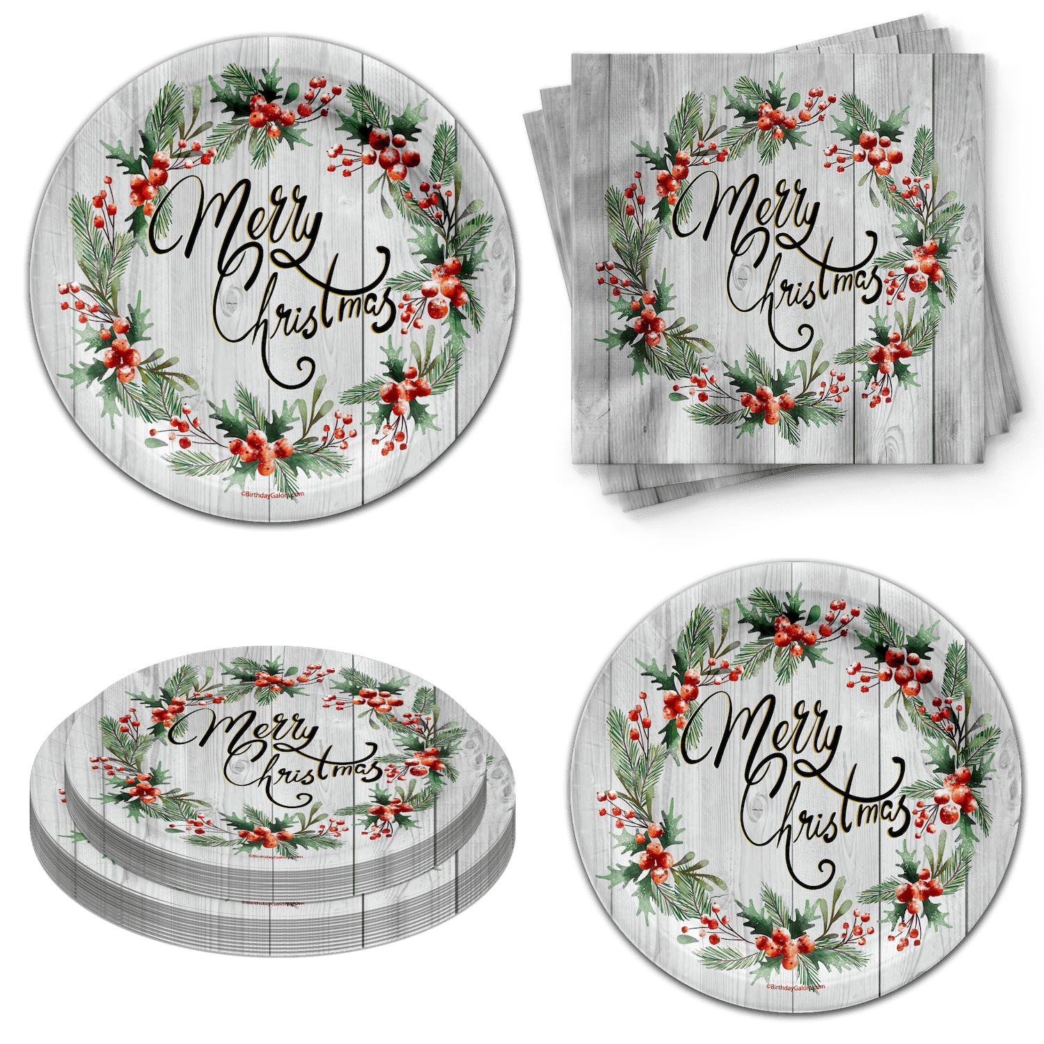 Birthday Galore Christmas Party Supplies Christmas Paper Napkins