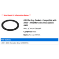 thumbnail image 2 of Oil Filler Cap Gasket - Compatible with 2001 - 2006 Mercedes-Benz CLK55 AMG 2002 2003 2004 2005, 2 of 2