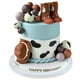 thumbnail image 1 of Set de decoración para tartas Zafena, sombrero de vaquero y bolas para botas, 16 unidades, 1 of 6