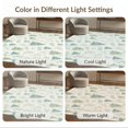 thumbnail image 7 of ODIKA 6'x9' Washable Area Rug Non-Slip, Chair-Friendly, Farmhouse Motif Painterly Hardwood Watercolor Forest Long Hallway for Dining Room, Under Table, Office Décor, 7 of 7