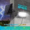 thumbnail image 2 of Reflector LED Solar para Exteriores de 100W, Recargable con Luz Tenue, Impermeable IP65, Luz Blanca Fría，Aigostar, 2 of 8