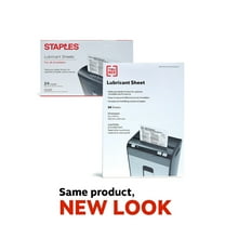 Staples TRU RED Shredder Lubricant Sheets 8.5" x 6" 48/Carton TR36395-CCVS