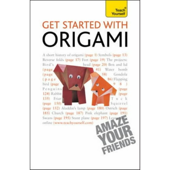 Teach Yourself Get Started with Origami: Teach Yourself, (Paperback)