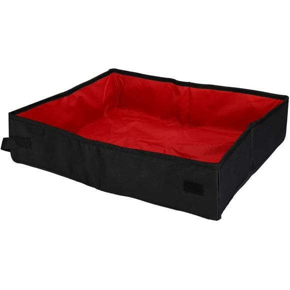 Cat Collapsible Litter Box Cat Travel Litter Box Portable Waterproof Pet Cat Litter Carrier Cat Litter Pan Portable for Travel