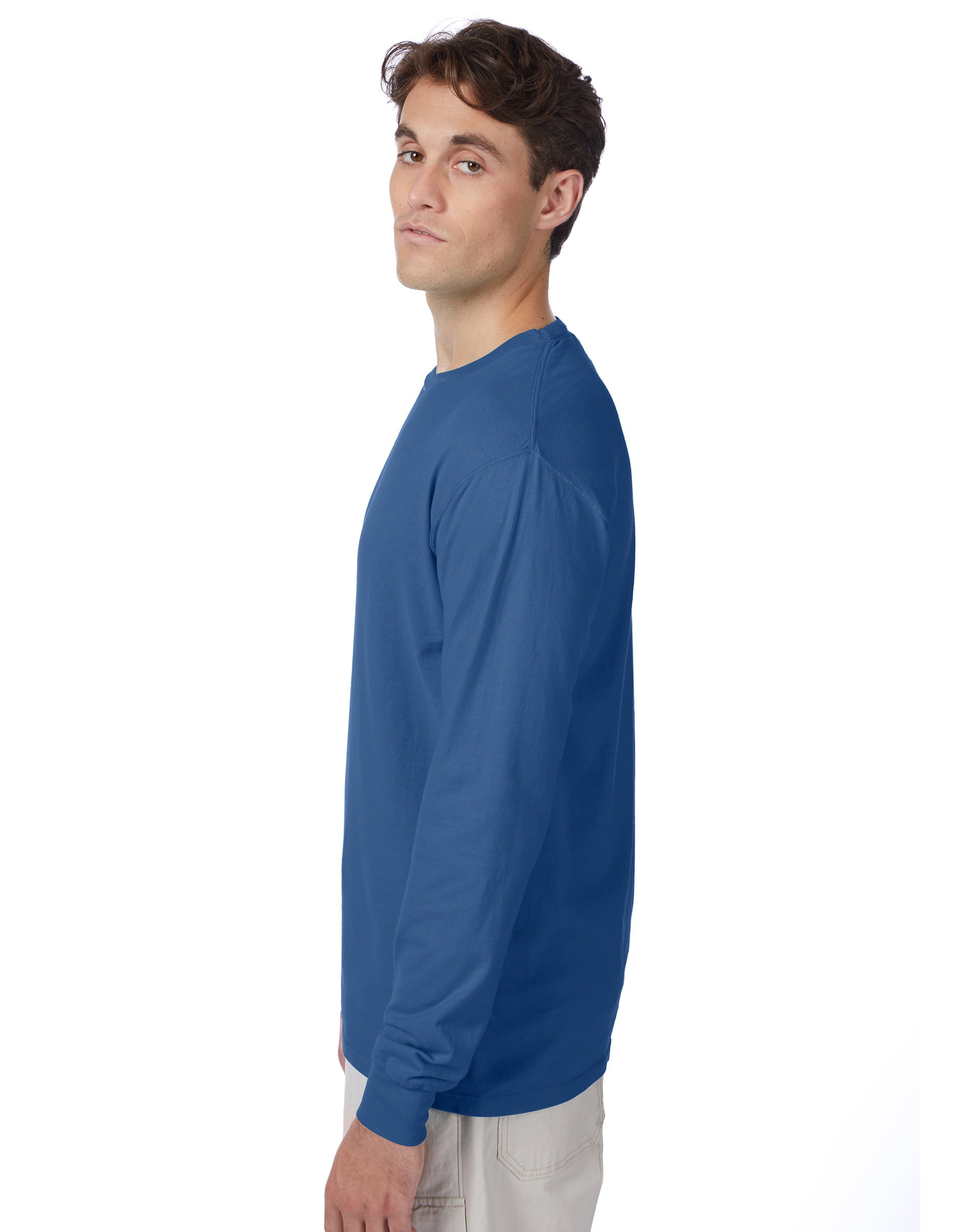 The Long Sleeve Ribbed Crew | Classic Style | by Alec