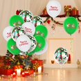 thumbnail image 4 of Globos de Navidad, Globo Blanco Verde de Cumpleaños, 15 Piezas de Decoración de Globos de Helio de Látex de 12 Pulgadas, Globos de Fiesta, para Fiesta de Festival de Bodas de Cumpleaños C, 4 of 5