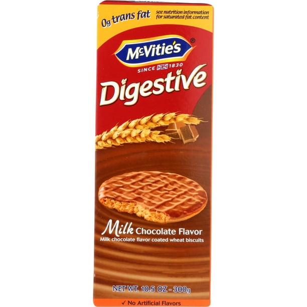 MCVITIES Crackers Digestive Milk Chocolate, 10.5 oz