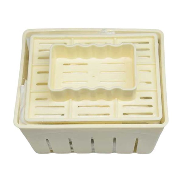 Bearachild Fabricante de tofu, encimera de cocina, molde de prensa de frijoles hecho a mano Manual, caja reutilizable, caja de utensilios de Cocina y Comedor
