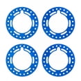 thumbnail image 1 of 4-Piece Aluminum 1.9-Inch Remote Control Beadlock Replacement Rings (Blue) - BJM385 Accessories with 11x8x3cm Package, 45g Weight, 1 of 6