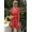 Red, variant on New Women's Polka Dot Dress Sexy V Neck Elegant Casual Dresses