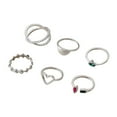 thumbnail image 2 of Fiudx Conjunto de Joyas Geométricas, Exquisitos Anillos Chapados En Oro, Formas Únicas para Cada Ocasión, Regalo Perfecto para Mujeres, Uso Diario, Fiestas y Festivales, Ideal para Todas Las Edades., 2 of 5