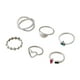 thumbnail image 3 of Xihbxyly Conjunto de Joyas Geométricas, Exquisitos Anillos Chapados En Oro, Formas Únicas para Cada Ocasión, Regalo Perfecto para Mujeres, Uso Diario, Fiestas y Festivales, Ideal para Todas Las Edade, 3 of 6