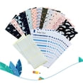 thumbnail image 3 of Matsuzay Sobres en efectivo Presupuesto Hojas de dinero Pegatinas Rastreador de gastos Todo en Carpeta del planificador Bolsillos cartulina, 3 of 6
