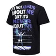 thumbnail image 3 of Men's Ripple Junction Black CM Punk Box With God Boxy T-Shirt, 3 of 3