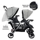 thumbnail image 4 of Carriola Gemelar para Bebe THE BABY SHOP gris plegable Reclinable, 4 of 8