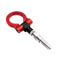 thumbnail image 1 of Car Style Racing Tow Trailer Hooks Front Rear Towing Bars Billet Aluminum Black Red Gold Green Blue ,Improve Structural Strength, 1 of 6