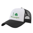 thumbnail image 2 of Helii Trucker Hat Funny Print Polyester Breathable Adjustable Unisex Baseball Cap, 2 of 6