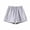 Gray, variant on Zpanxa Girls Running Shorts Kids Solid Color Comfort Casual Fashion Leisure Sports Shorts Stretchable Purple 4 Years