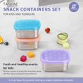 thumbnail image 2 of Recipientes para aperitivos Tanjiae Kids Snack Pro de acero inoxidable, 230 ml, 2 of 9