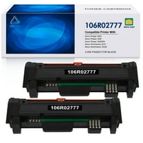 106R02777 3215 Toner Cartridge Compatible for Xerox 3215 3225 Phaser 3260DI 3260DNI 3260 3052 WorkCentre 3215NI 3225DNI Printer ink (Black, 2-Pack)