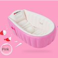 thumbnail image 2 of for Pool Children Inflatable Bathing Foldable Pool Pink, 2 of 8