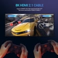 thumbnail image 4 of Cable de Video HDMI 2.1 Vention HDR eARC Negro 8K 60Hz 2m, 4 of 8