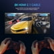 thumbnail image 4 of Cable de Video HDMI 2.1 Vention HDR eARC Negro 8K 60Hz 2m, 4 of 8