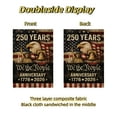 thumbnail image 3 of 250th Anniversary Flag 250 Years Anniversary Flags WE THE PEOPLE 1776-2026 Patriotic Flags for Outdoor Lawn Garden Decor Doubleside Polyester, 3 of 6