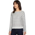 thumbnail image 2 of Project Social T Womens Tie-Cuff Sweatshirt, Grey, Juniors, Large, 2 of 3