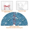 thumbnail image 4 of Sikiie Dinosaur Skull 30-48 inches {designName} Print Christmas Tree Skirt Snowman Xmas Tree Skirt with Edge Christmas Decorations for Holiday Party36", 4 of 7