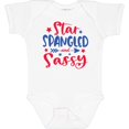 thumbnail image 3 of Inktastic 4th of July Star Spangled and Sassy with Arrow and Stars Boys or Girls Baby Bodysuit, 3 of 5