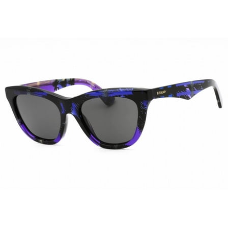 Burberry 0BE4435 411387 Women's Check Violet Plastic Sunglasses