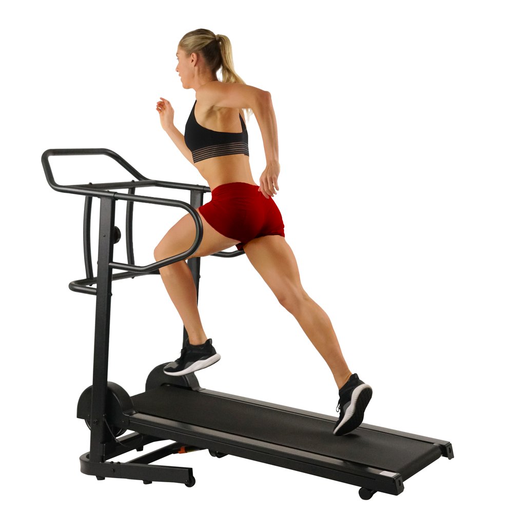 Sunny Health & Fitness Force Fitmill Manual Treadmill with 300 lb Max