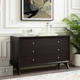 thumbnail image 4 of Modway Providence Three-Drawer Dresser or Stand in Walnut, 4 of 5