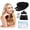 Black, variant on Heatless Hair Curler for Long Hair Curls - 61" Extra Long Heatless Curling Rod Headband, Velour No Heat Curling Ribbon Kit for Women(Black)