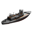 thumbnail image 1 of Barco patrullero perfecl 1:100 Escala Juguetes educativos Estilo moderno, 1 of 8
