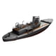 thumbnail image 1 of Kits de barcos modelo de barco, juguetes de DIY, rompecabezas de rompecabezas, Kits de modelo de barco patrullero de estilo moderno, 1 of 9