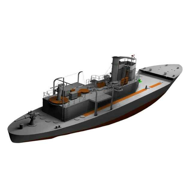 lionlar Modèle de Navire Kits de Navire Jouets DIY Casse-Tête Bateau de Patrouille Moderne Kits de Modèle