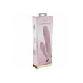 thumbnail image 4 of Vive Fronda Rechargeable Silicone Triple Motor G-Spot VIbrating and Tapping Leaf Clit Rabbit Vibrator, Pink, 4 of 4