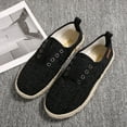thumbnail image 5 of Tao Tao Women's Flats Slip-On Shoes Flats Closed Toe Cute Loafer Breathable Casual Shoes For Women Fashion Black 42, 5 of 9